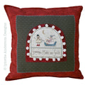 Snowmen Make Me Smile Pillow by Lynette Anderson