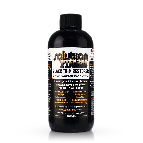 Solution Finish Black Plastic Restorer - Auto Obsessed Solution Finish Canada