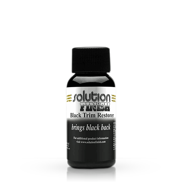 Solution Finish trim restorer 2oz bottle available at Auto Obsessed Canada
