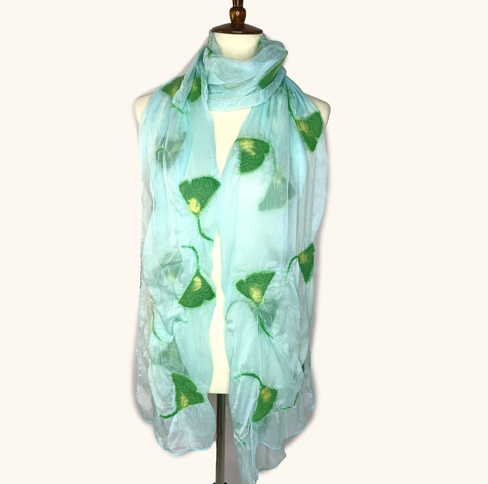 Spring Ginkgo Scarf