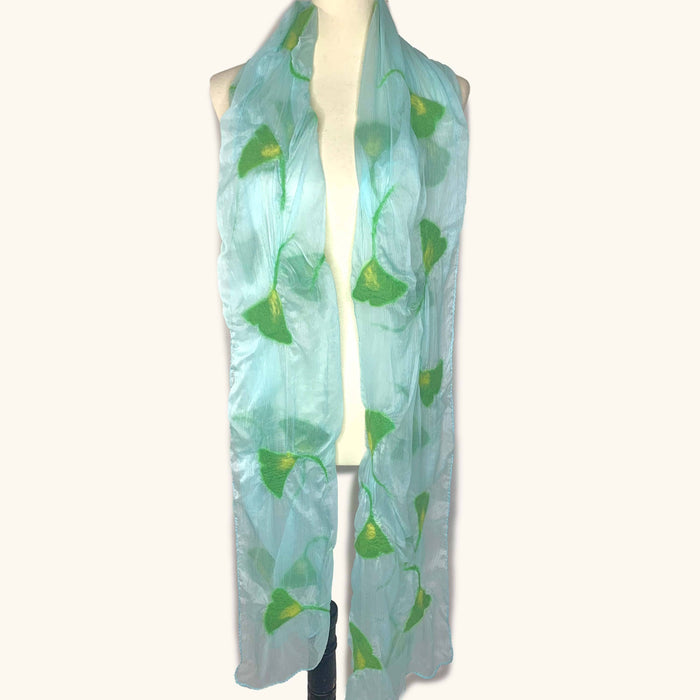 Spring Ginkgo Scarf