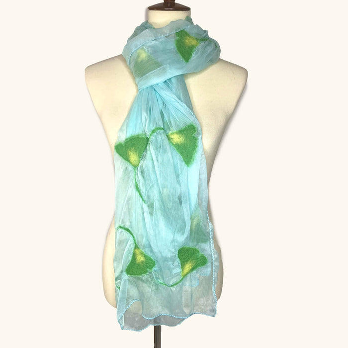 Spring Ginkgo Scarf