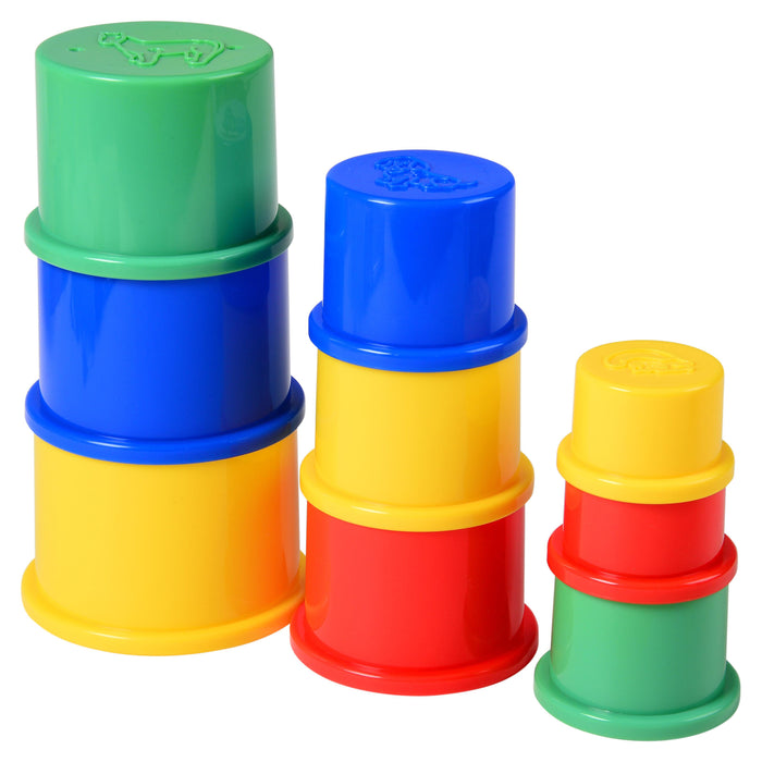 Stack & Learn Nesting Cups | Counting, Sorting, and Stacking Set