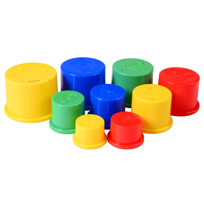 Stack & Learn Nesting Cups | Counting, Sorting, and Stacking Set