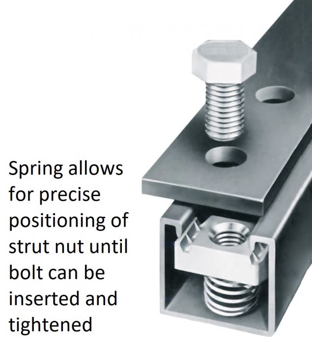 Europress stainless steel universal strut, 2.5mm thick, 41x41x6000mm, durable support for structural applications.