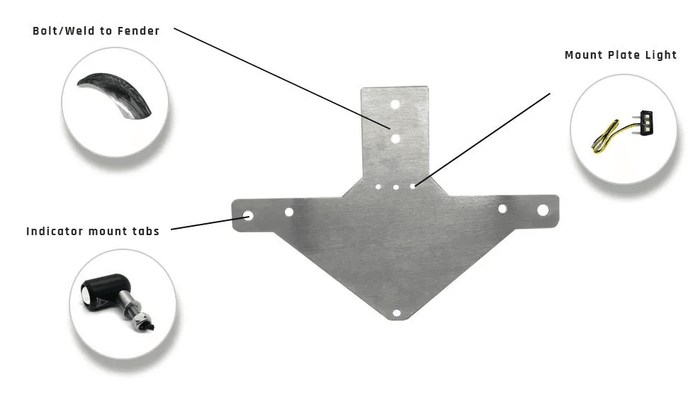 Stainless Steel Tail Tidy