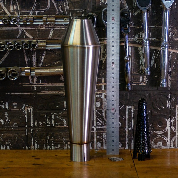 Stainless Steel Torpedo Muffler 38mm