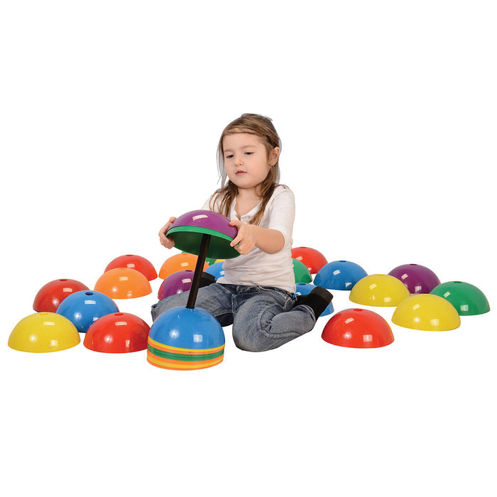Playing with Stepping Domes