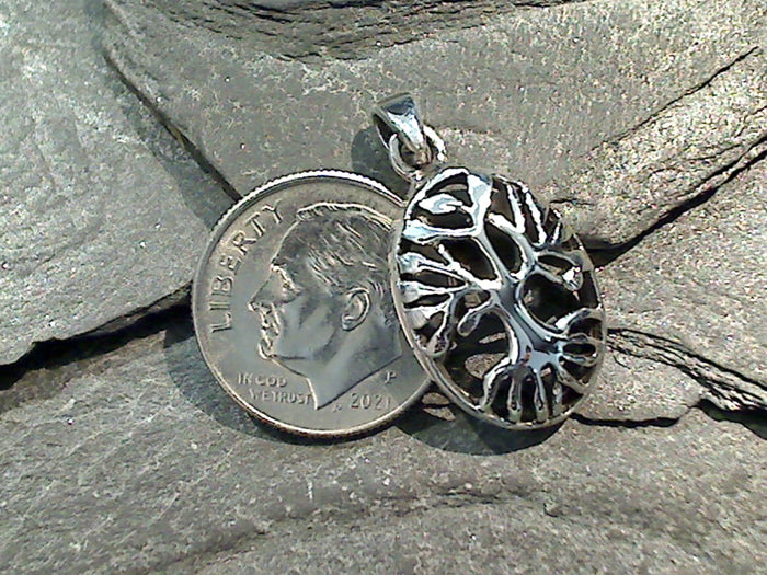 Sterling Silver Small Tree of Life Pendant