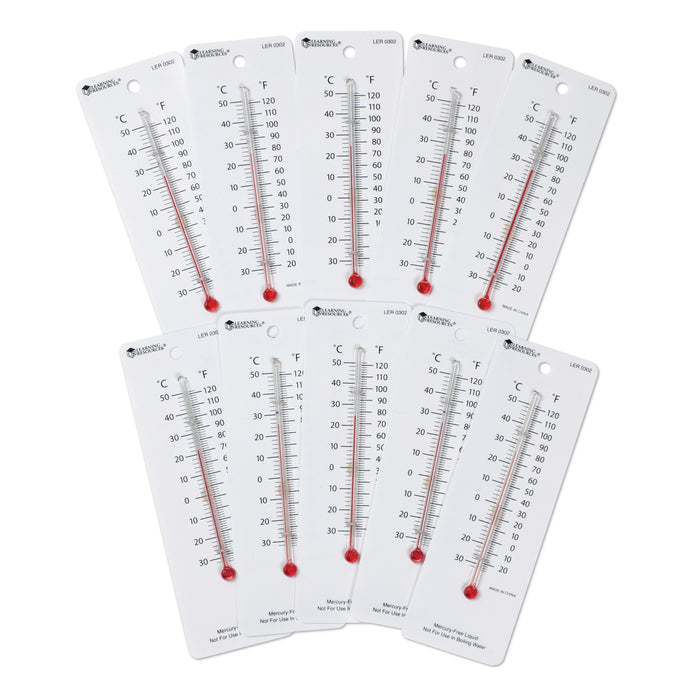 Student Thermometers - Set of 10