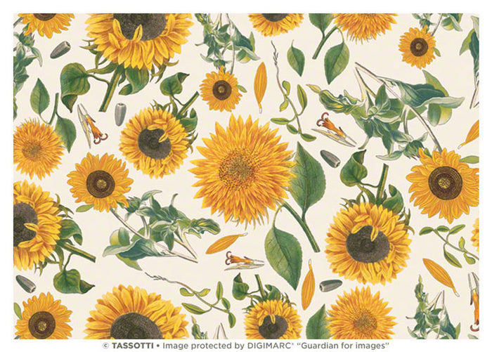 Sunflowers Wrapping Sheet