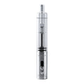 Sleek silver electronic vaporizer device for an enhanced smoking experience with H2og Water Pipe