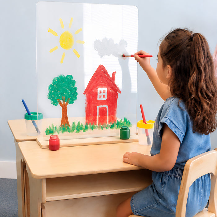 Table Top Acrylic Panel Easel