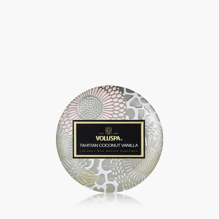 Voluspa Tahitian Coconut Mini Tin Candle