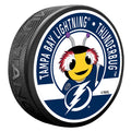 Tampa Bay Lightning Thunderbug Mascot Textured Puck