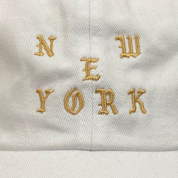 The Life of Pablo 2016 Embroidered New York Hat In White