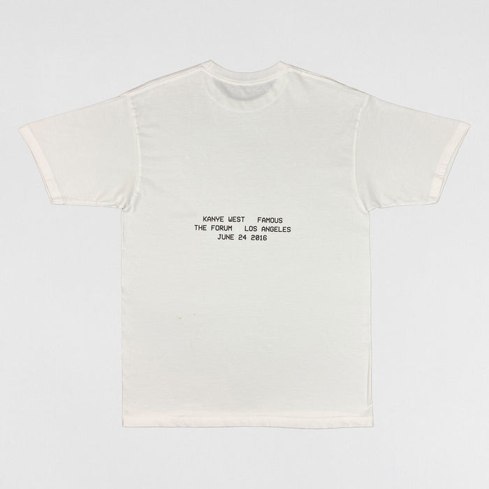The Life of Pablo 2016 'Famous' Video Premier Tee