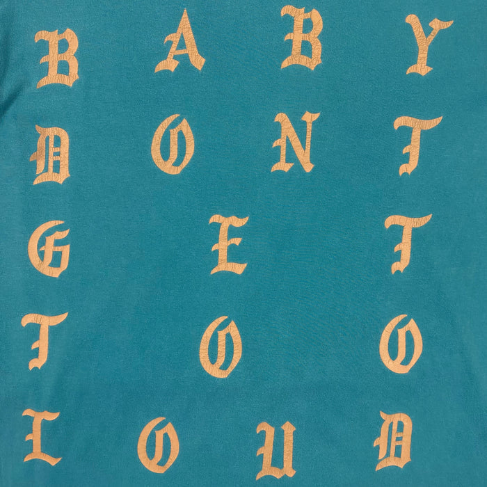 The Life of Pablo 2016 LA 'Freestyle 4' Long Sleeve In Teal