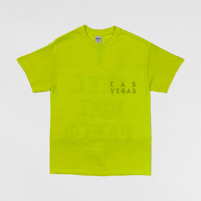 The Life of Pablo 2016 Las Vegas 'I Feel Like Pablo' Tee In Neon