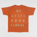 The Life of Pablo 2016 Los Angeles 'Hood Famous' Tee In Orange