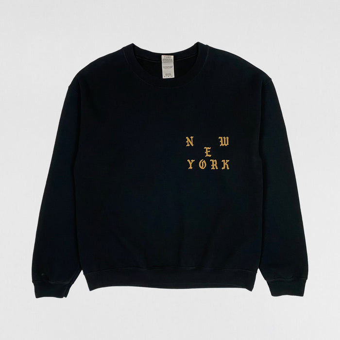 The Life of Pablo 2016 New York 'Perfect' Crewneck In Black