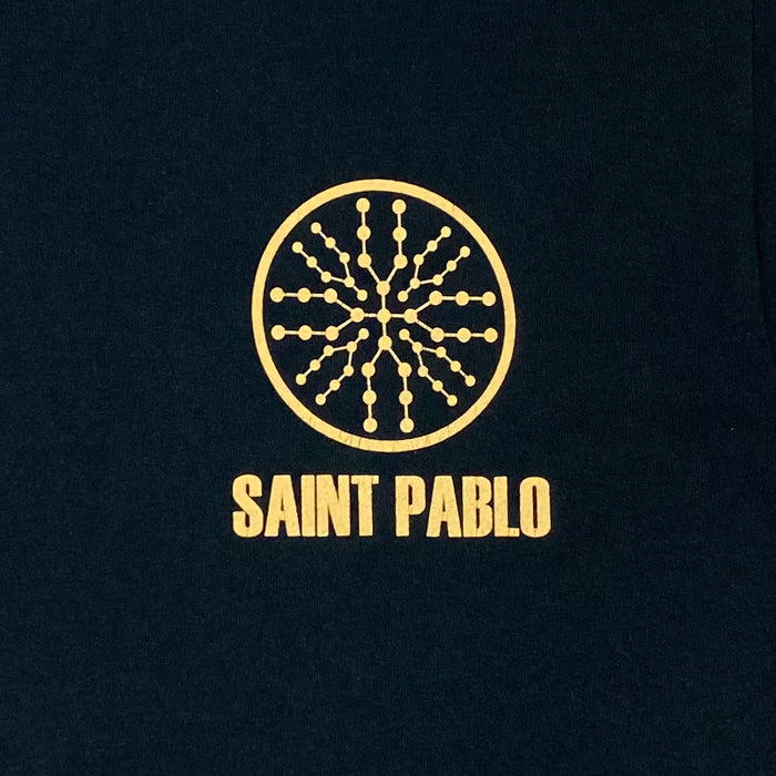 The Life of Pablo 2016 Saint Pablo Logo Tee In Black