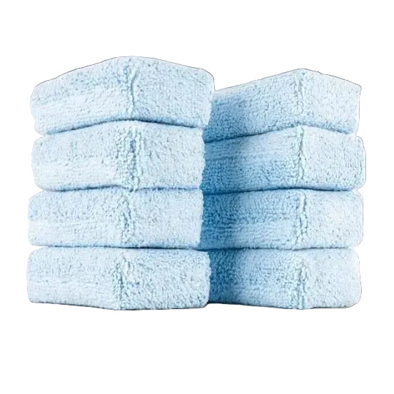 Auto Obsessed Terry Applicator Sponge 2x4 8 Pack for Detailing