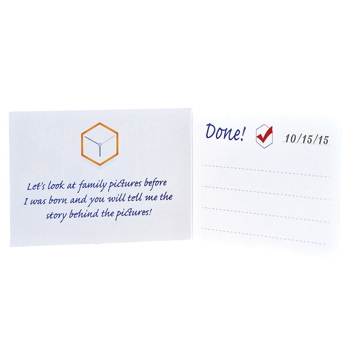A Sample Card from Time In A Box