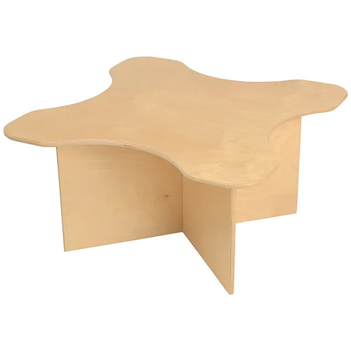 Toddler Transition Table with Durable Tuff-Gloss UV Finish | 15" H Wood Classroom Activity Table