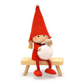 Tomte Girl with Lamb