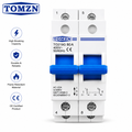 TOMZN 80A 2 pole manual changeover switch 400V dual power transfer switch