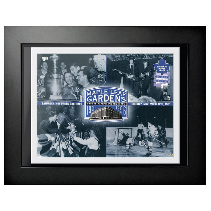 Toronto Maple Leafs Program Cover - Maple Leaf Gardens 65th Anniversary 1931-1996