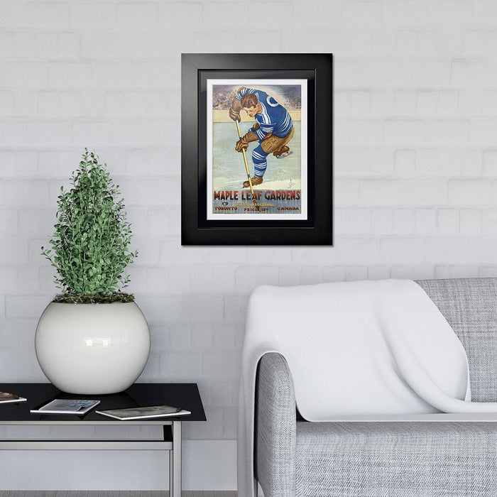 Toronto Maple Leafs Program Cover - Maple Leaf Gardens Player Handle