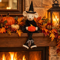 trendy witch dangle legs mouse figurine
