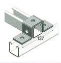 Airenergy Dev U-fitting with 5 holes, durable metal connector for air hoses and pneumatic systems.