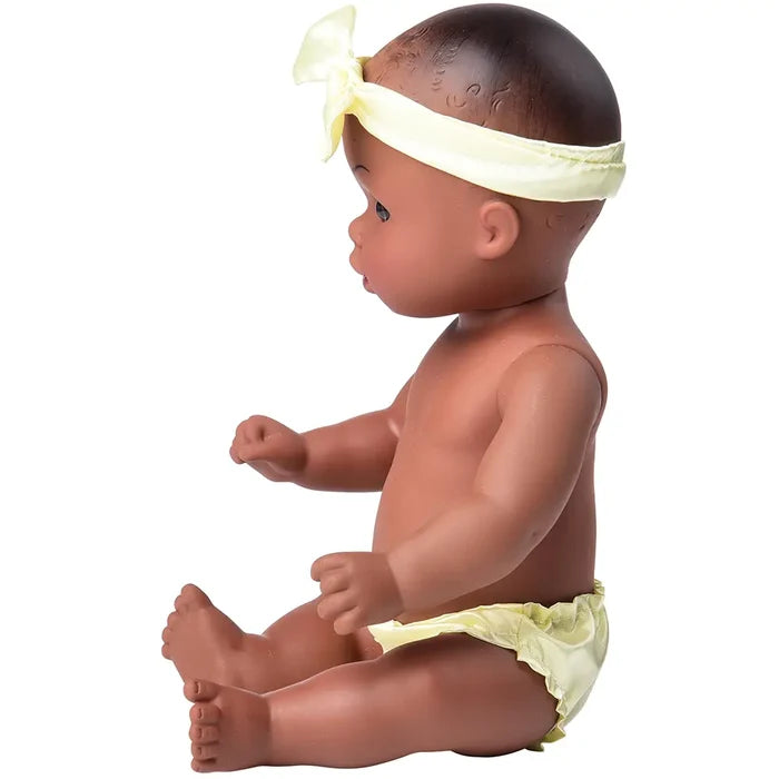 Side View of Ultra-Soft & Realistic Tender Touch African American Baby Doll