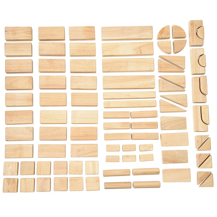 Unit Blocks | Super Saver Classroom Blocks - Set of 82 Blocks
