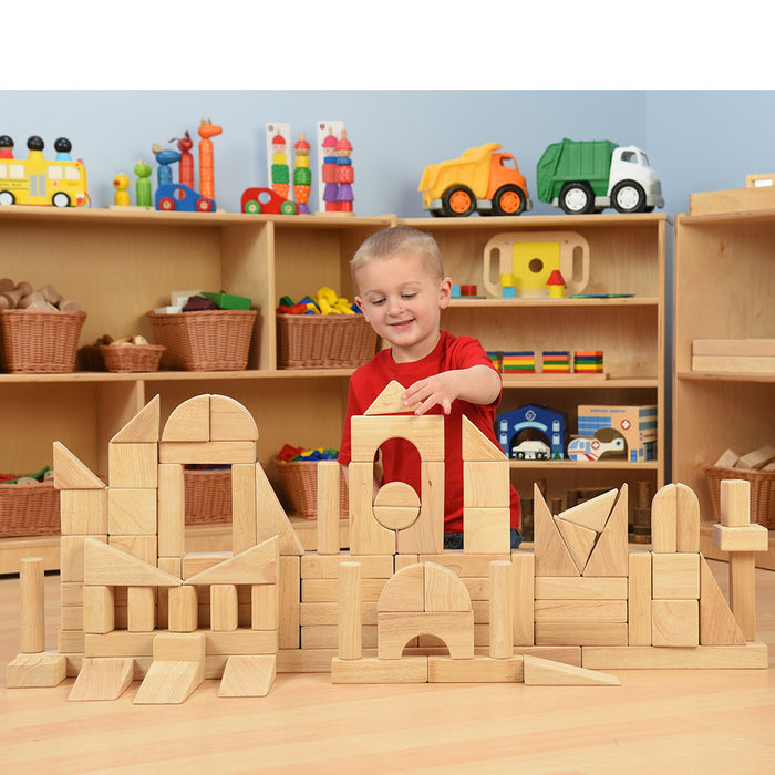 Unit Blocks | Super Saver Classroom Blocks - Set of 82 Blocks