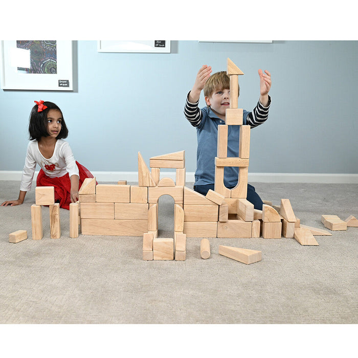 Unit Blocks | Super Saver Classroom Blocks - Set of 82 Blocks