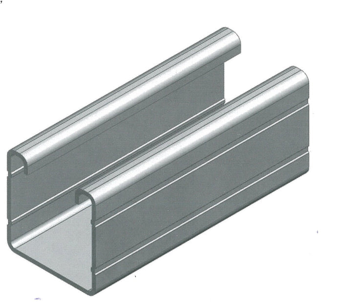 Universal Zinc Strut by Airenergy Dev, 41x41x6m galvanized steel for structural support and reinforcement.