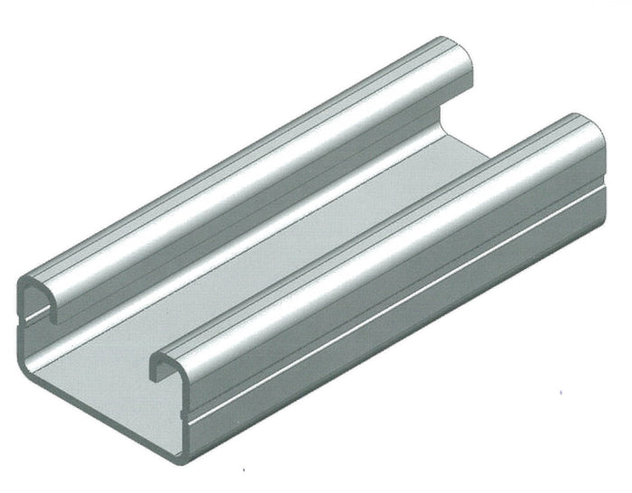 Universal Strut Zinc from Airenergy Dev, 41x41x6m galvanized steel, sturdy support for construction and industrial applications.