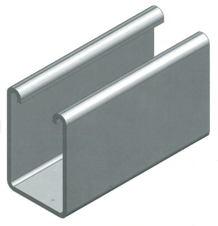 Metallic clip on a white background