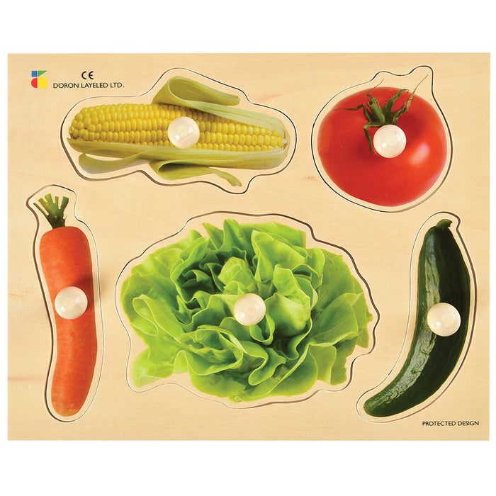 Vegetables Knob Puzzle