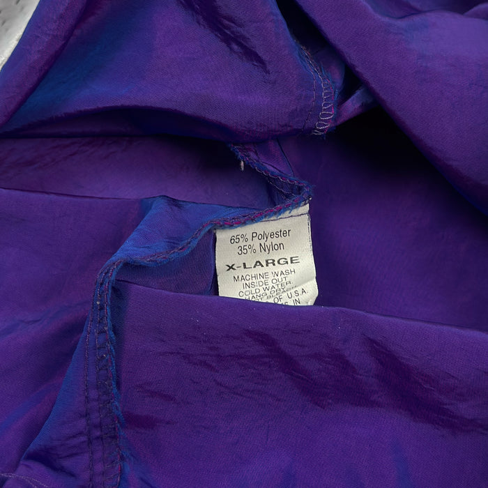 Vintage 1990's Boxy Shorts In Iridescent Purple