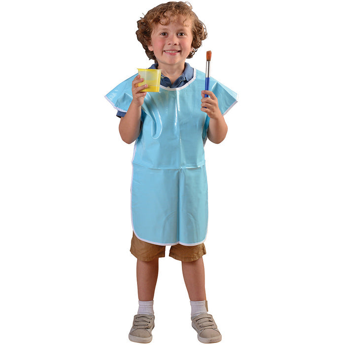 Child Wearing Waterproof Apron
