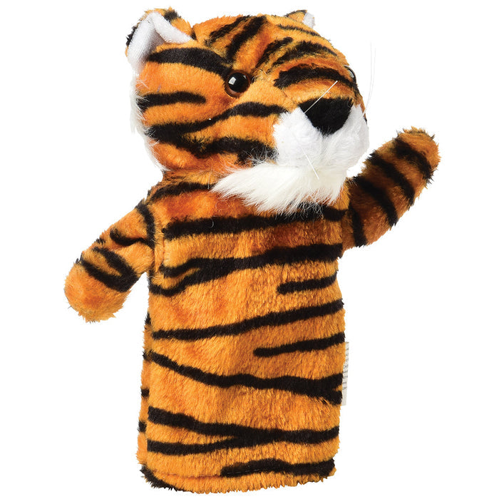 Wild Animal Plush Puppet - Tiger Puppet
