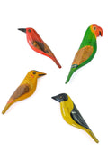 Wooden Bird Magnets