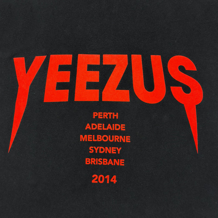 Yeezus Tour 2014 Australian Native Skull Tee By Wes Lang