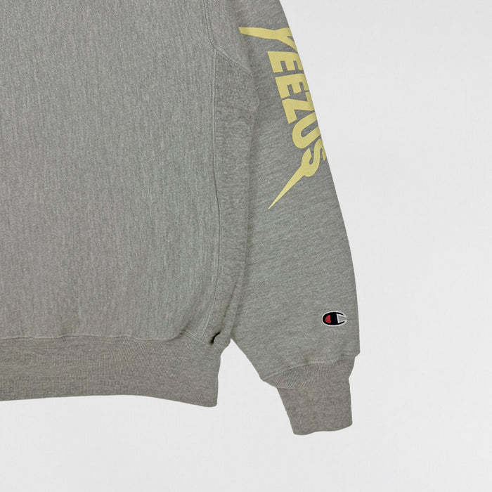 Yeezus Tour 2014 Unreleased Glastonbury Festival Crewneck In Grey