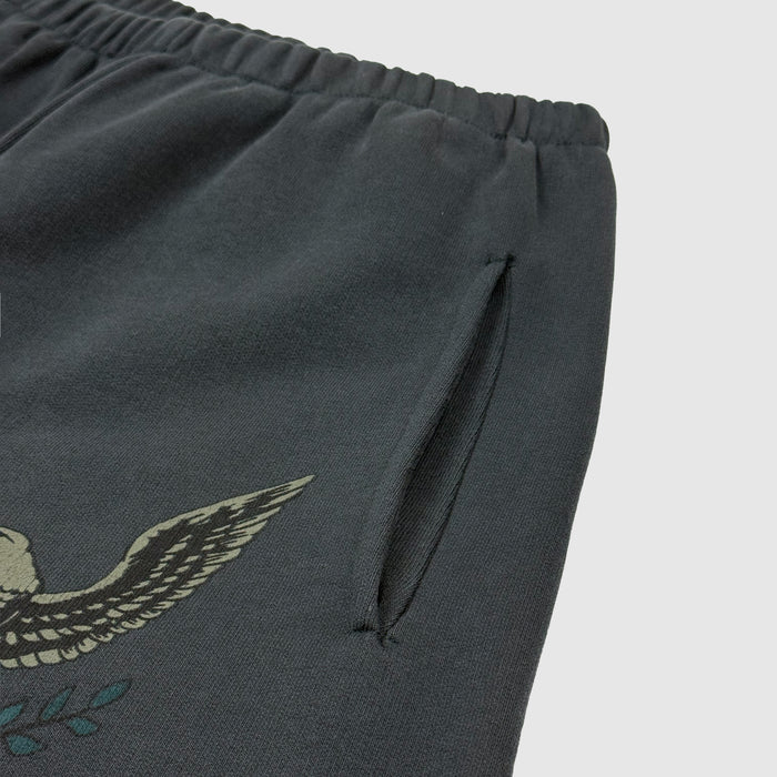 Yeezy 2017 Calabasas Crest Fleece Shorts In Akon